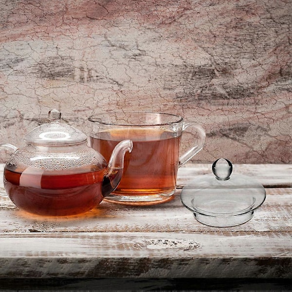 Glas Tekande Låg Klart Te Potte Låg Transparent Te Kedel Udskiftningslåg Tekande Låg
