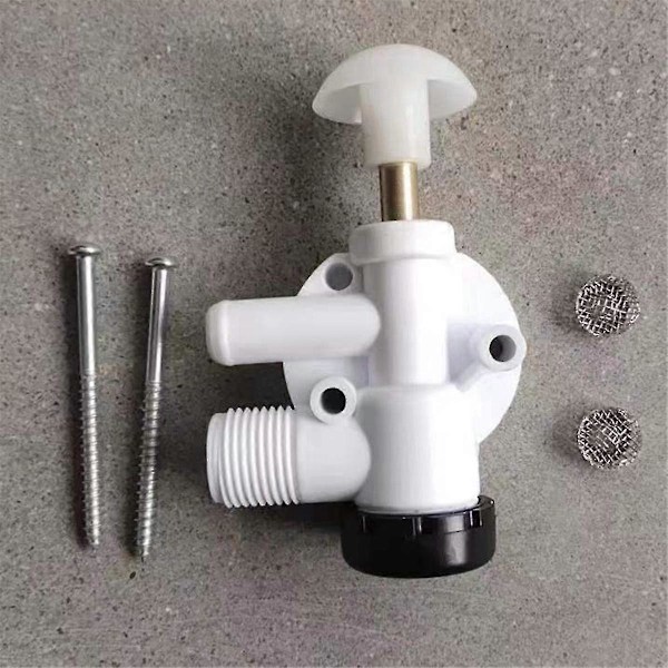 För Sealand RV Vattenventil Monteringssats Husvagn Toalett Reparationskit Ecovac Vacuflush Pedalspolning Toaletter 385314349