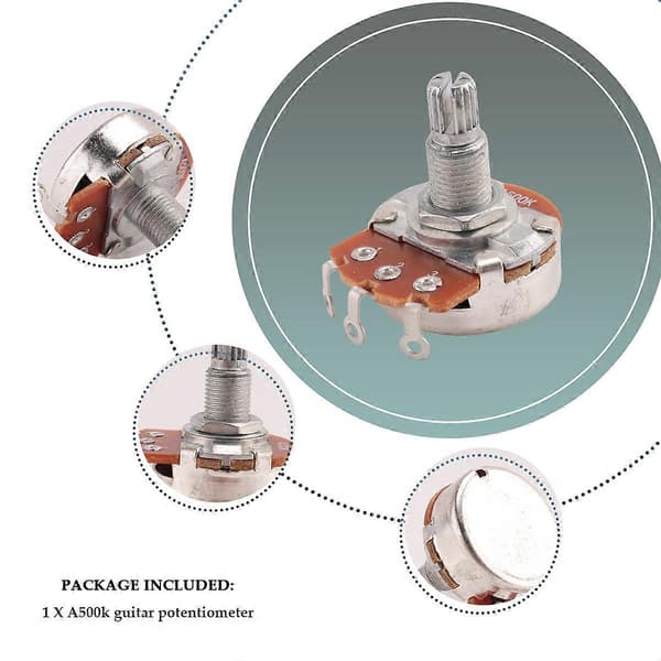A500K OHM volum gitarpotensiometer