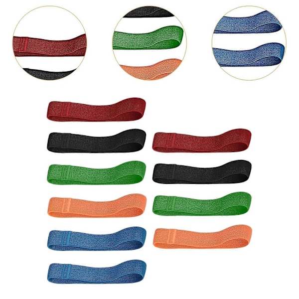 10 Stycken Bento Box Band Bento Box Elastiska Bälten för Camping Utomhus Hemma