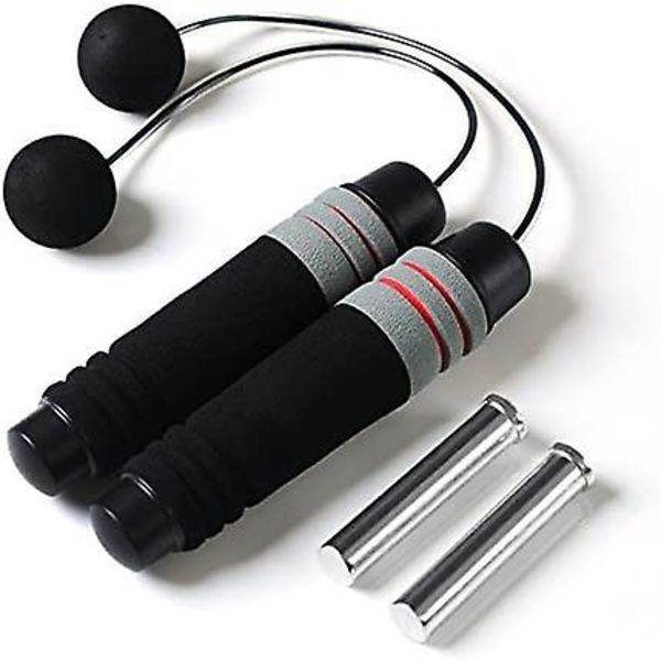 Vægtet Trådløst Sjippetov Crossfit Speed Rope Sjippetov Til Double Unders, Træning, Wod, Boksning, Mma Beachbody Træningsfitness - Opdateret Version