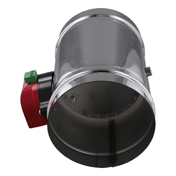 125mm ruostumattomasta teräksestä valmistettu sähköinen ilmanvaihtokanavan vaimenninventtiili HVAC-ilmanvaihtokanavien moottoroitu ilmanvaimennin AC220V A