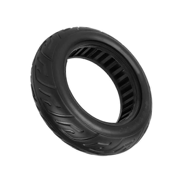 10X2.70-6.5 Vei Solid Dekk Elektrisk Scooter Hullet Eksplosjonssikkert Luftfritt Dekk