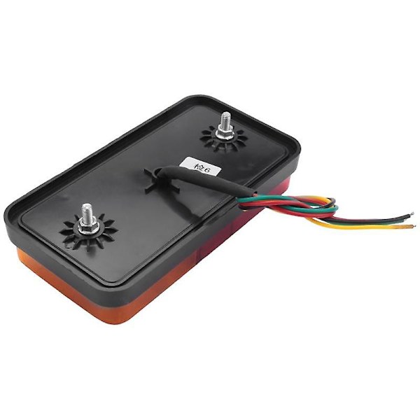 2 st LED-bakljus för släpvagn 12V-80V Sidoljus för lastbil 10 LED Blinkers för lastbil Bo