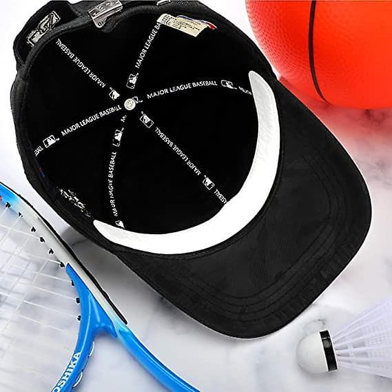Baseball-lippis, pehmustettu lippis hikipehmusteella, valkoinen