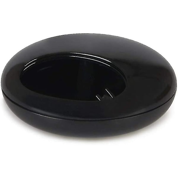 Pebble Askkopp med Lock (svart)