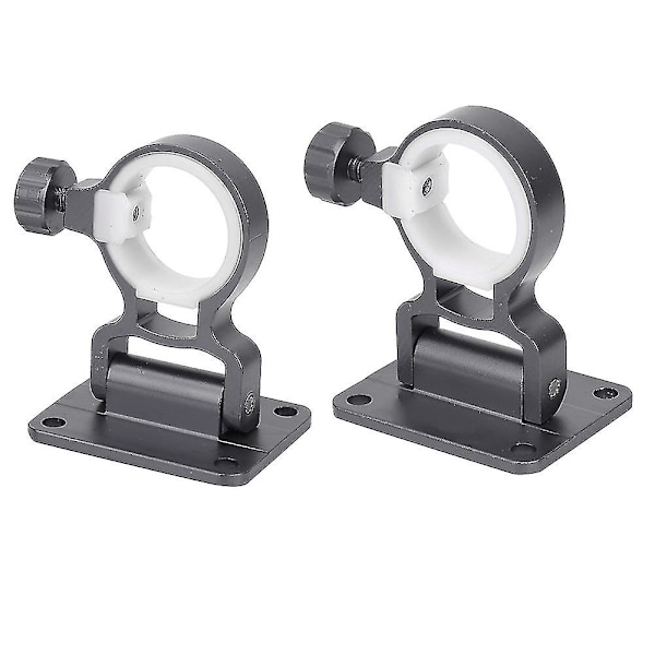 Fiskeboks paraplystativholderbrakett i aluminiumslegering (Grå, 2 STK)