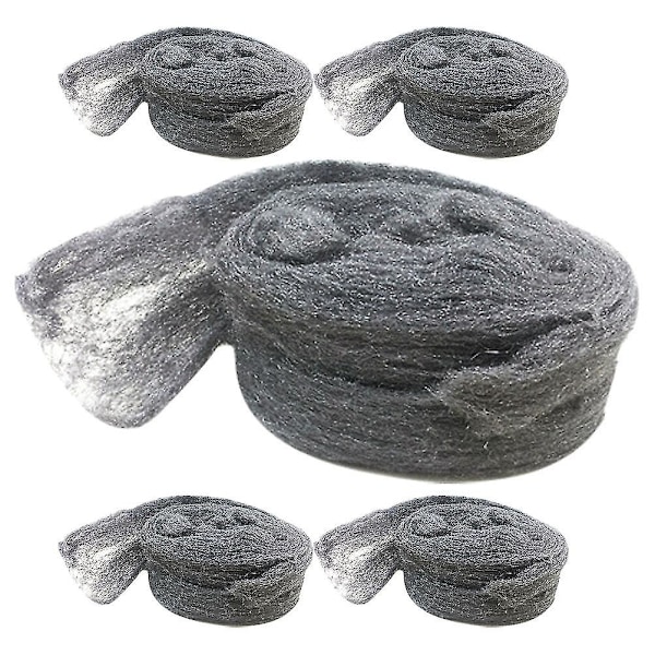 5-pack Stålull Råttspärr Stålull Mus Hål Fyllning Stålull För Möss