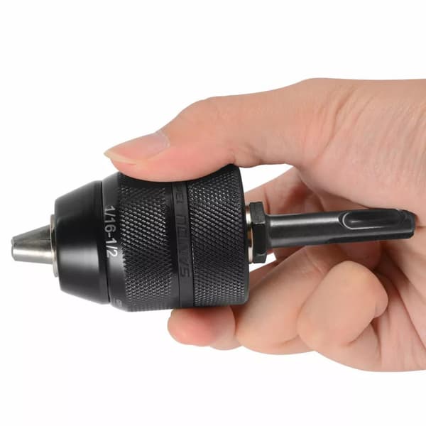 SDS med chuckadapter rotasjonshammer 2-13mm konvensjonell borechuck
