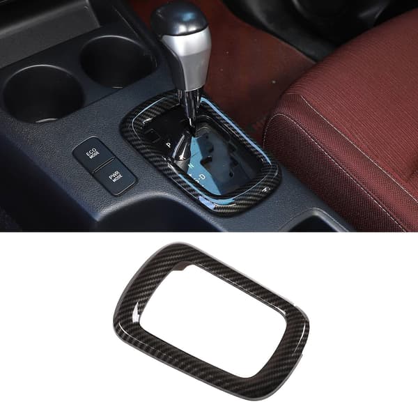 För 2015-2021 Bil Center Control Frame Cover Trim Kolfiber