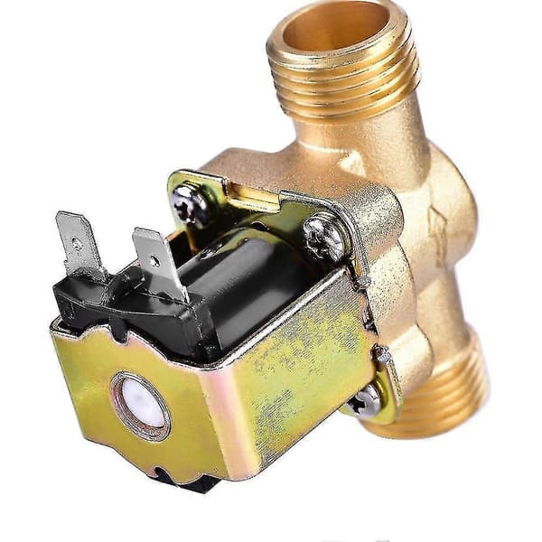 AC 220V Normalt Lukket Elektrisk Magnetventil i Messing