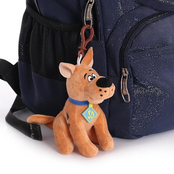 4 tum Scooby Doo Plysch Brun Cartoon Hund Stoppade Djur Dockor Rolig Leksak Present Till Barn