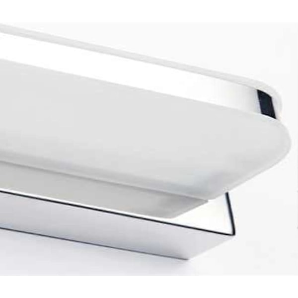 LED Spejllys Badeværelsesspejl Lampe 42 9W Rustfrit Stål Vandtæt Hvidt Lys 6000K Makeup Spejllys Væglampe til Spejle Badeværelseslys Skabslampe