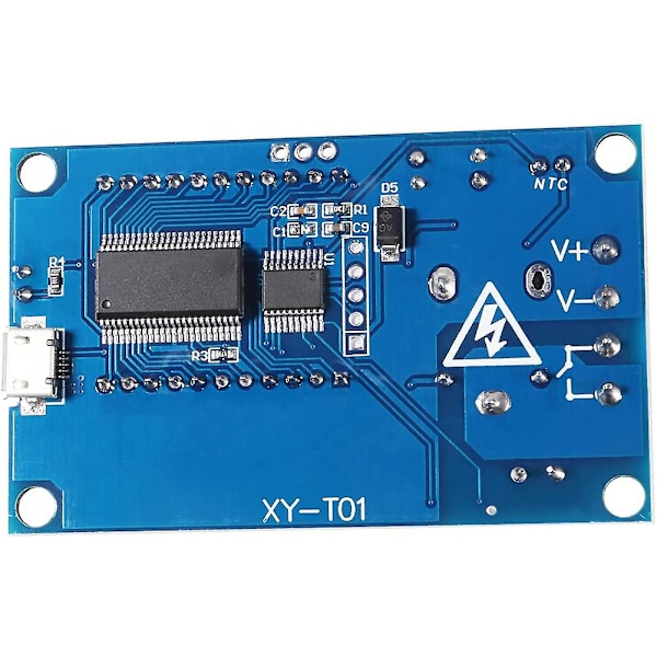 XY-T01 DC 6-30V 24V Elektronisk Temperaturregulatormodul -50C till 110C Digital Temperaturstyrning