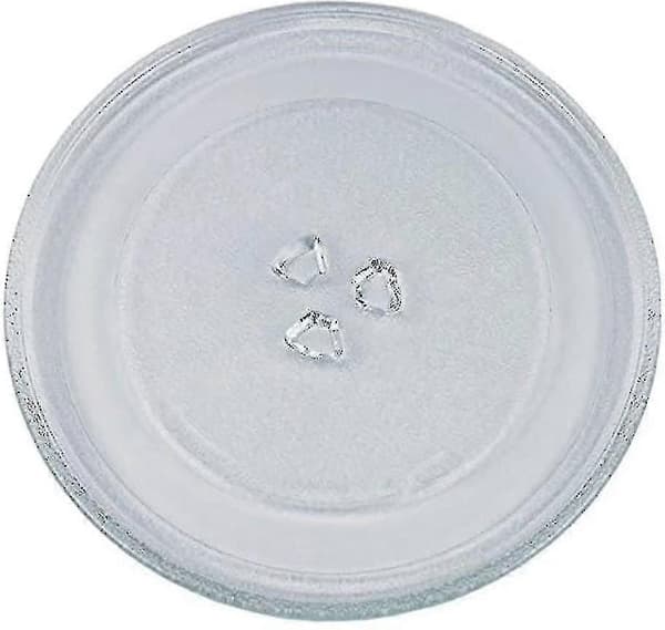 Universal Mikrovågsugnsglasplatta med 3 Fästen, 245 mm