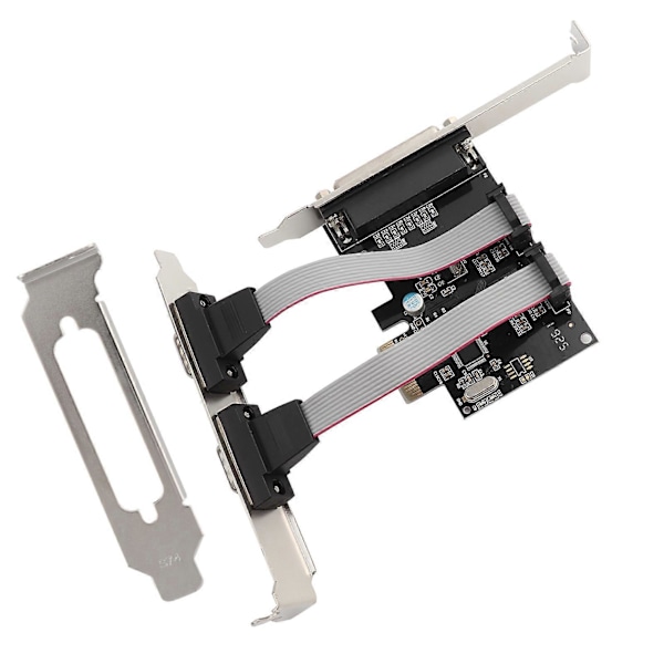 PCI-E til 2 Seriel Kort 1 Parallel Port Kort Desktop PCI Udvidelseskort LPT Port Adapterkort