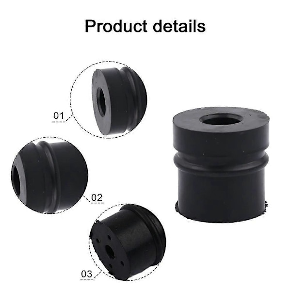 Komplett AV-bufferkit med dekselskruer Hage 024 026 MS240 MS260 For Stihl Gummi & Metall & Nylon Passer For Stihl