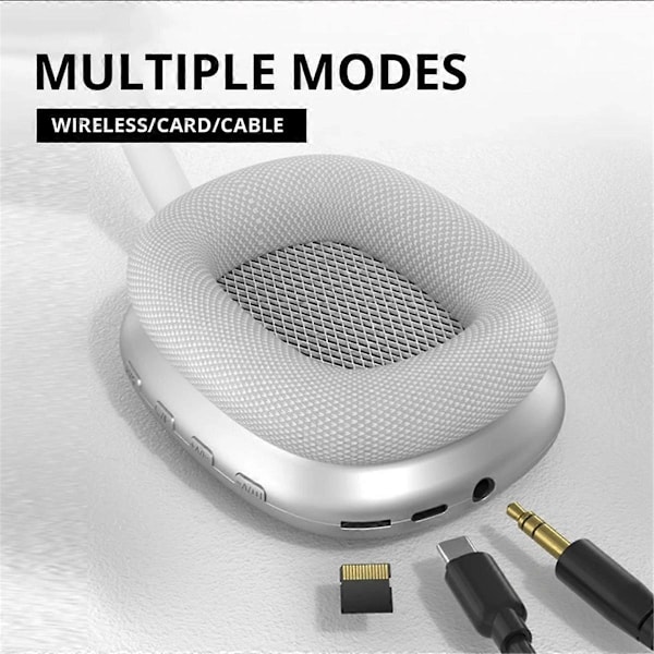 P9 Pro Max Langattomat Bluetooth-kuulokkeet mikrofonilla, melua vaimentavat stereokuulokkeet