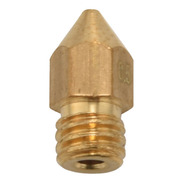 22 stk. 3D-printerdyser, Mk8 ekstruderdyser 0,2 mm, 0,3 mm, 0,4 mm, 0,5 mm, 0,6 mm, 0,8 mm, 1,0 mm E