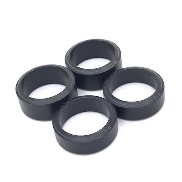 4st Metallfälgar Hårdplast Drift Däck för Wltoys 284131 K969 K989 P929 Mini-Z 1/28 RC C