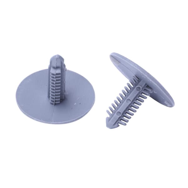 20 Stykker Grå Plastikmåtte Mod Køretøjsstænk Model Clips 7mm X 16mm X 24mm