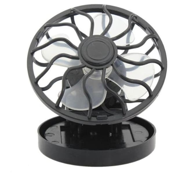 Mini bærbar solcelleventilator med klemme til sommer, solcelleventilator med klemme, lille solcelleventilator med klemme.