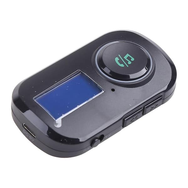 Bluetooth-kompatibel 5.0 Modtager Sender 2 I 1 Digital Display Bilsæt
