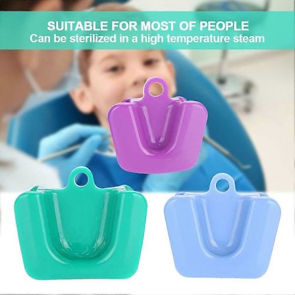Munöppnare, 3-pack Set Mjuk Munöppnare Intraoral Retraktor Tandläkarverktyg Munvårdsaccessoarer