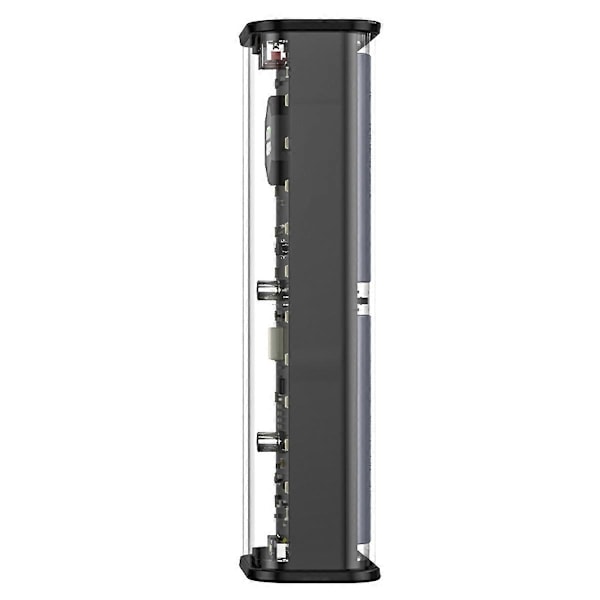 21700 Batterioppbevaringsboks 4 Spor DIY Power Bank Boks for 21700 Lader Dobbel USB-utgang TypeC Inngang