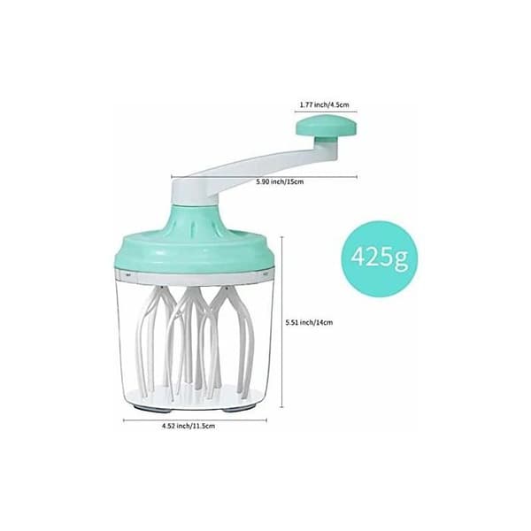 Håndmikser - INGEN - - 1200ml - Plast og metall - Multifunksjonell