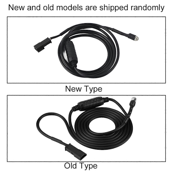 3-polet AUX-lydkabeladapter til E39 E46 E53 X5 16:9 CD-afspillernavigation