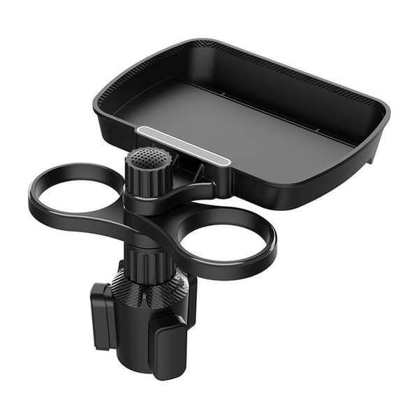 360-degree Adjustable Dining Table | A Dining Table with Phone Holder and Swivel Base, Perfect for Car Trips