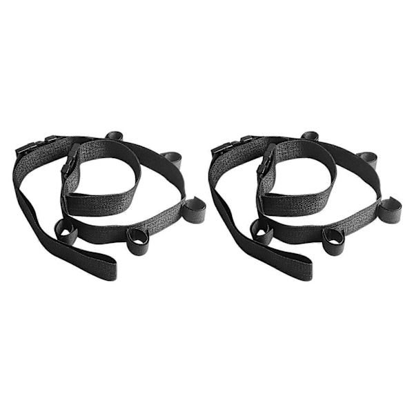 2x Fiskestangholder Rem Opbevaring Fiskestangholder til Varebil Rejse Garage