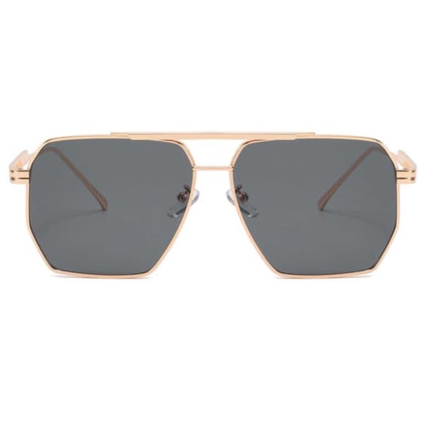 Moderne Pilot Aviator Solbriller Guld
