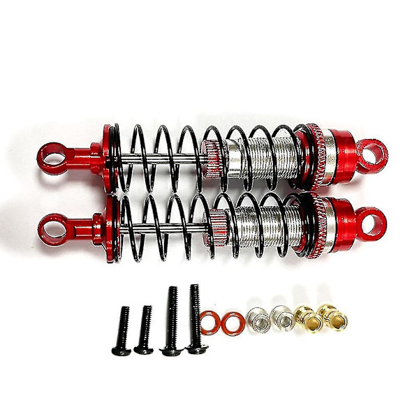Metal For- og Bagdæmper til Losi 1/18 Mini-t 2.0 1/16 Mini-b Rc Truck Bil Opgraderingsdele, grøn
