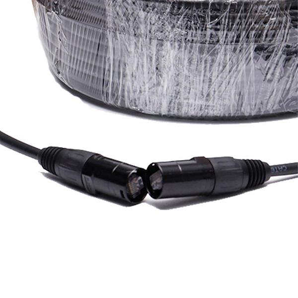 CAT6 Ethercon Kabel EtherCON-Kompatibelt RJ45 Stik til Studiemiljøer, Turnéer, Sceneopsætning