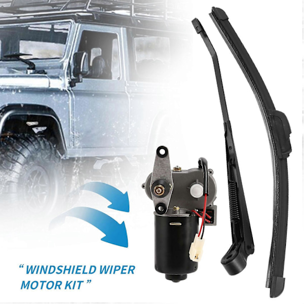 Universell UTV 12V Elektrisk Vindrutetorkare Kit för Polaris Ranger RZR Can Am