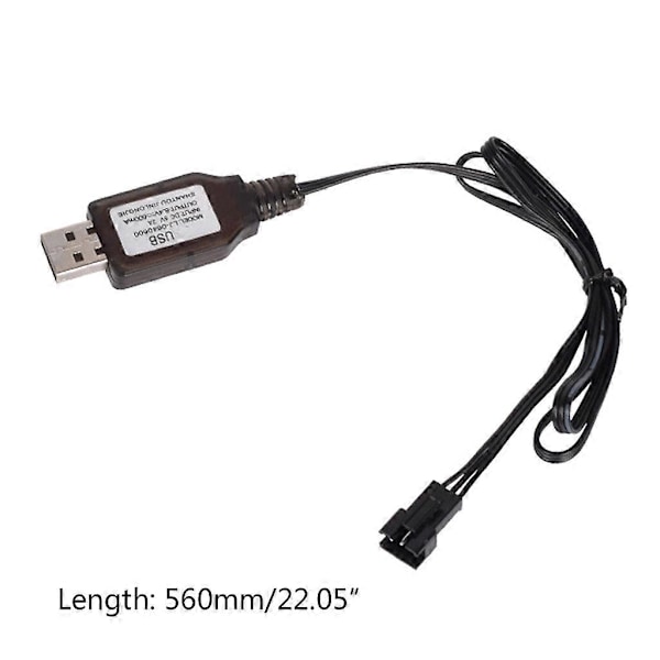 kompatibel-6.4V/7.4V Laddare Li-ion batteri SM-3P RC Leksaker fjärrkontroll leksak SM3P portabel USB-laddare