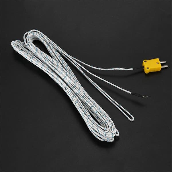 5X -50-250 Celsius K Typ 10M Kabel Temperatursensor Termoelement Probe