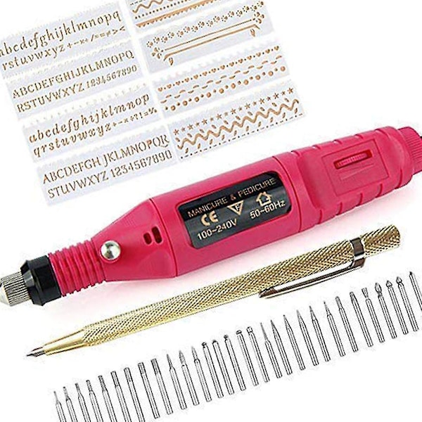 40 Kit Mikro Graveringsmaskine