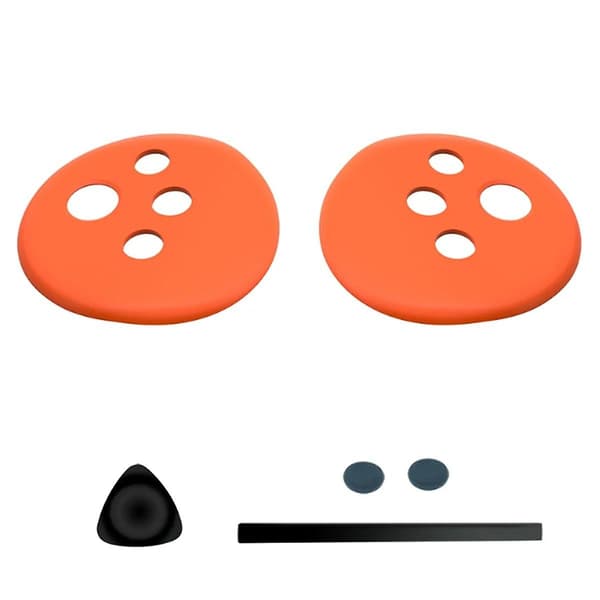 Til 3 Controller Grip PC Beskyttelsesærme og Håndtagsdæksel for Forbedret VR-oplevelse(A)