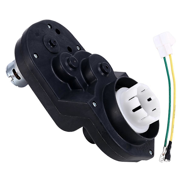 555 24V 18000RPM Elektrisk barnbilsmotor med hög effekt och växellåda, Åkbar leksaksbil Växel C