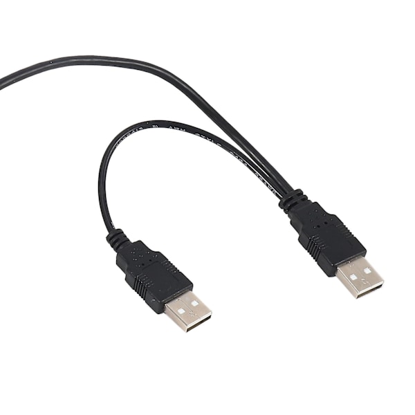 Dobbel USB 2.0 Hann til Standard B Hann Y-kabel 80 cm for skriver & skanner & ekstern harddisk