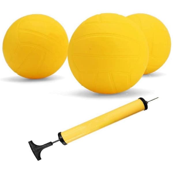 Viminston Roundnet Spelboll Ersättningsbollar Mini 3-pack med Pump