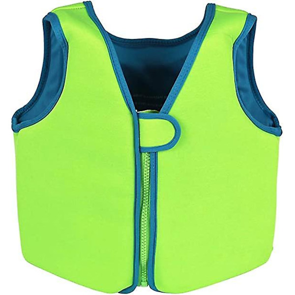Barnens badkläder Barnens flytväst Småbarn Lär sig att simma (grön, 1-pack)