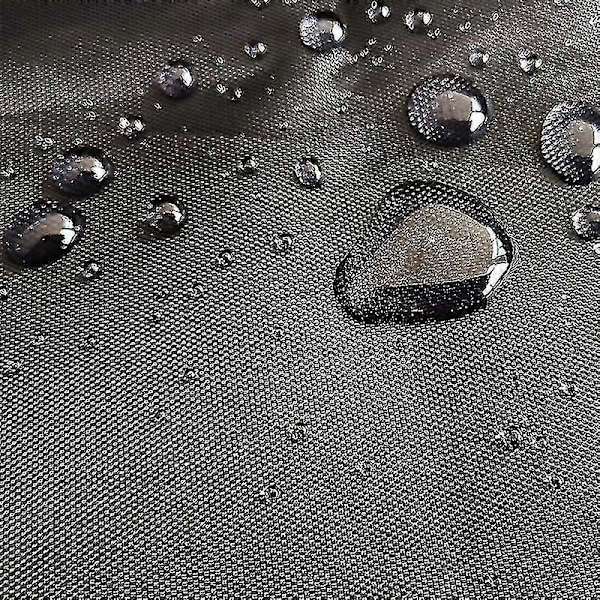 Uppblåsbar Båtkapell, Vattentålig Dammtät Snötät Gummibåtskapell, Marin Polyester Canvas Bogserbar Kajak Fiske Jolle Svart
