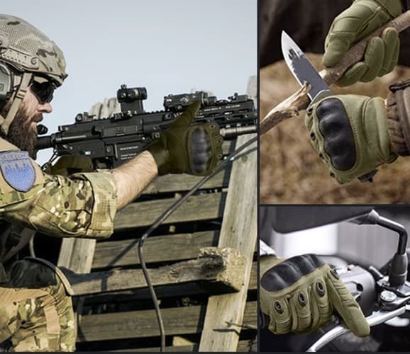 Tactical Gloves - Large - with Touch - Military Gloves