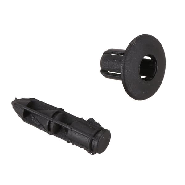 6mm X 12mm Plastnitar Bil Push Clips 50 st