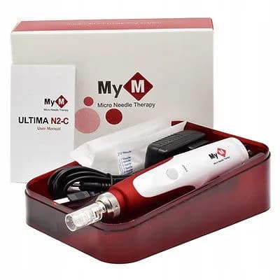 DERMA PEN Microneedle Mesotherapy Set + 2 Dermapen Cartridges