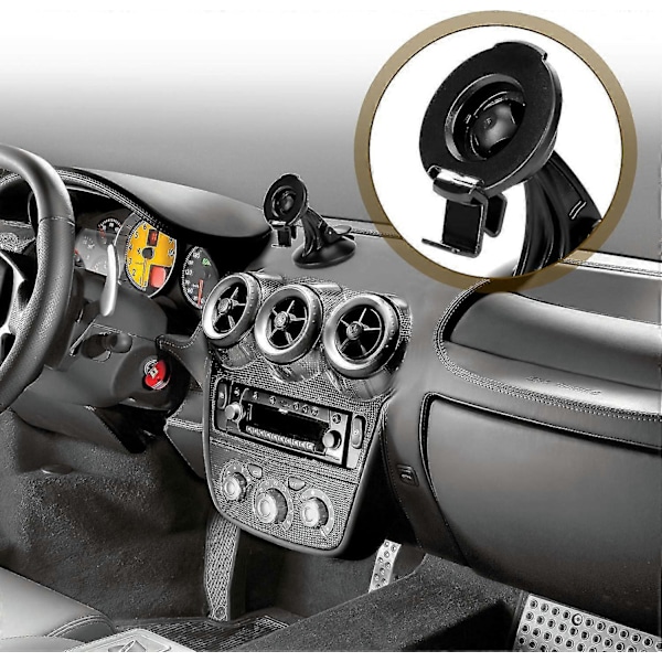 Garmin Tilbehør GPS Beslag Holder Kompatibel Med Garmin Nuvi 42lm 44 52lm 54 55lmt 56 2507 2508 2547 2548 2557 2567 2577 Nuvi GPS (2 Pak)